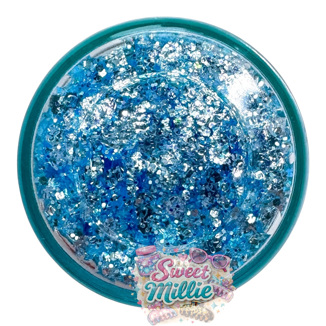 10g Blue & Silver Glitter Mix