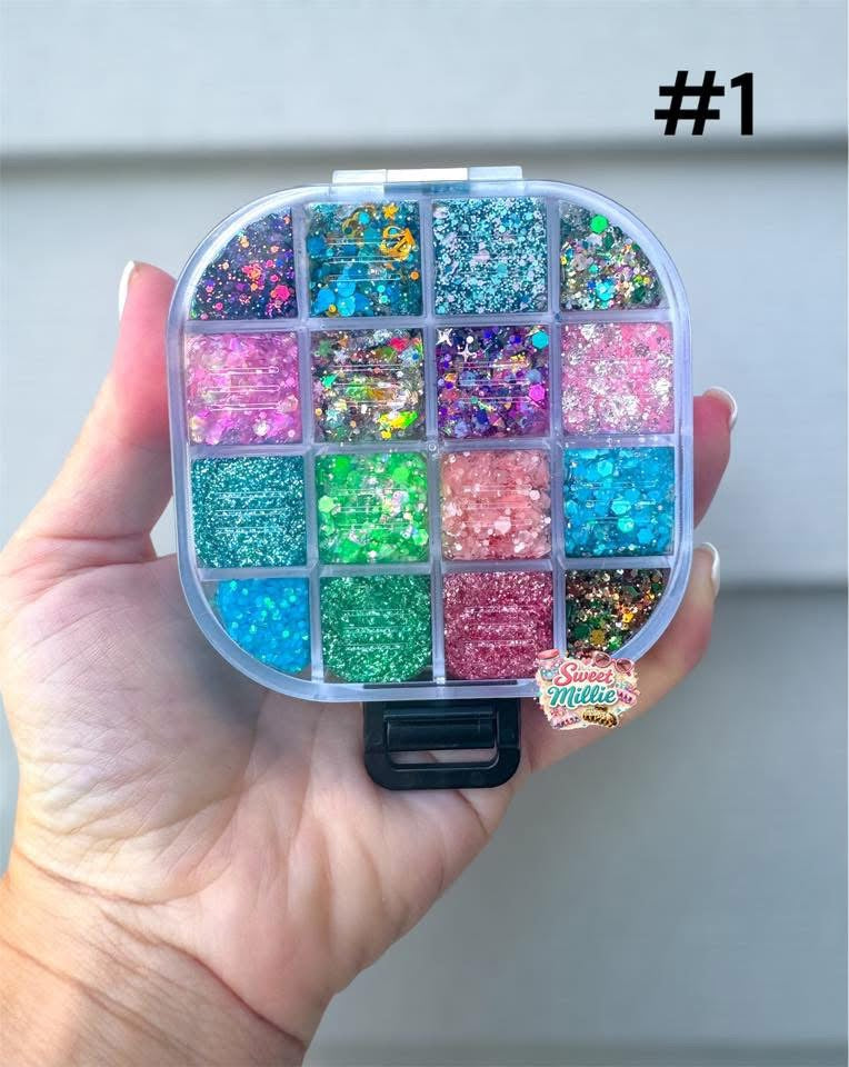 RTS Glitter Gel Palette