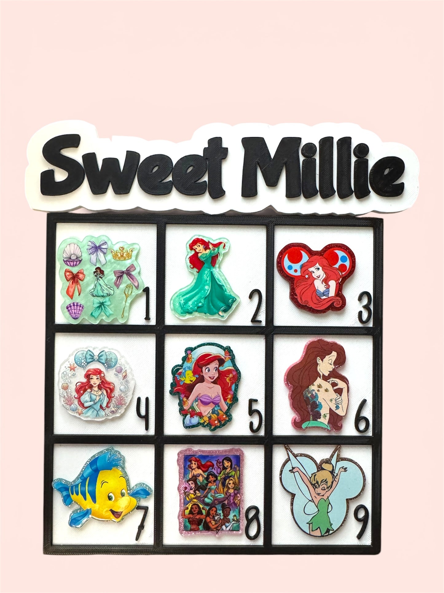 Ariel/Princesses Acrylics