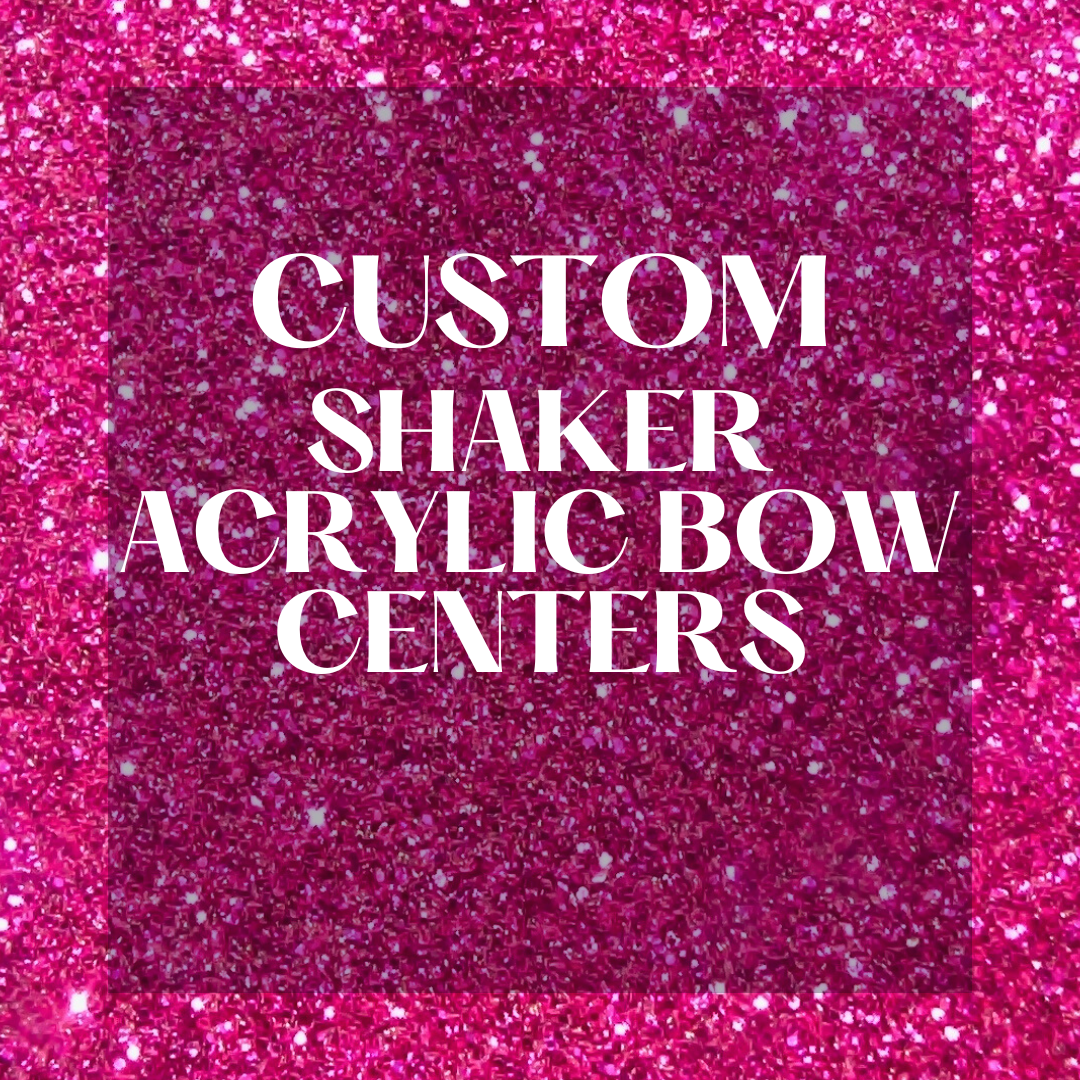 Custom Shaker Bow Centers