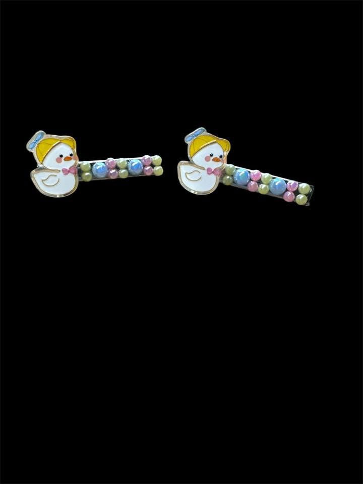 Duck Bedazzled Clip