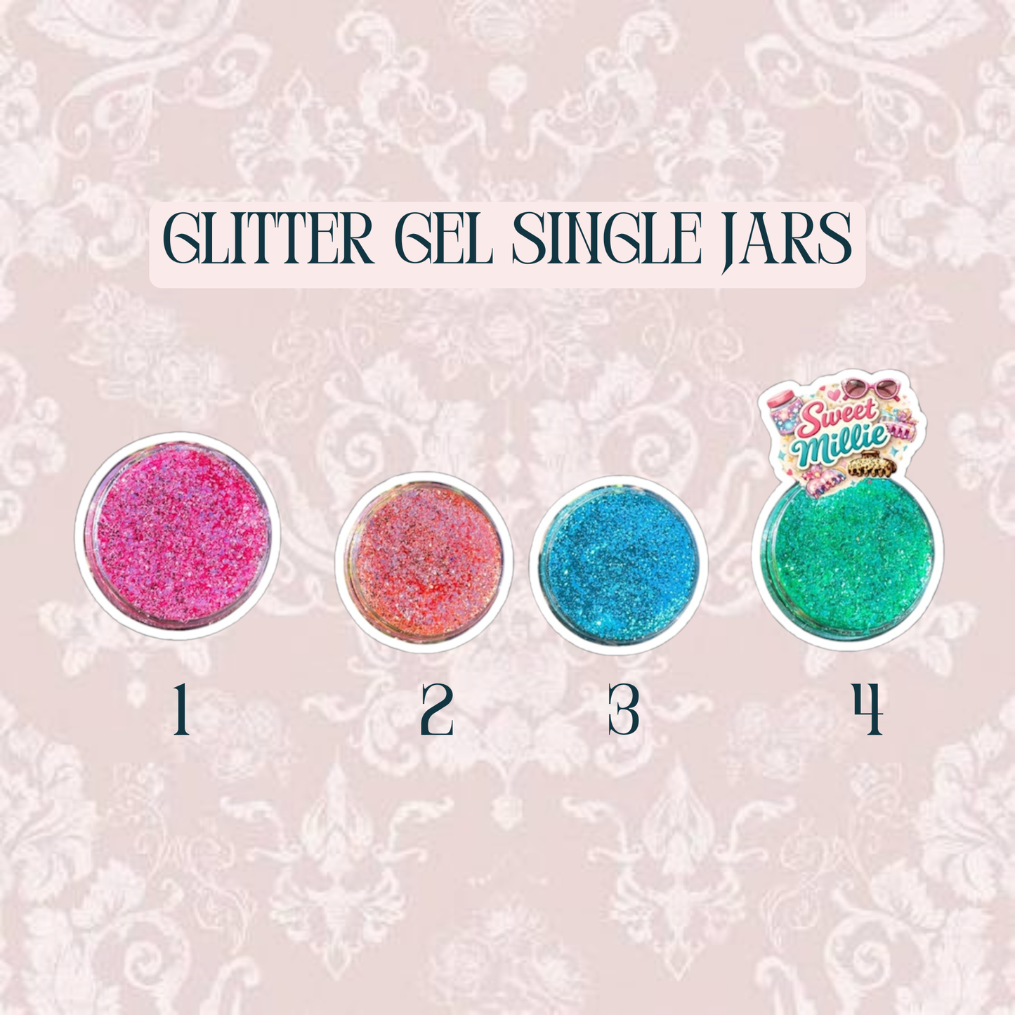 Glitter Gel Single Jars