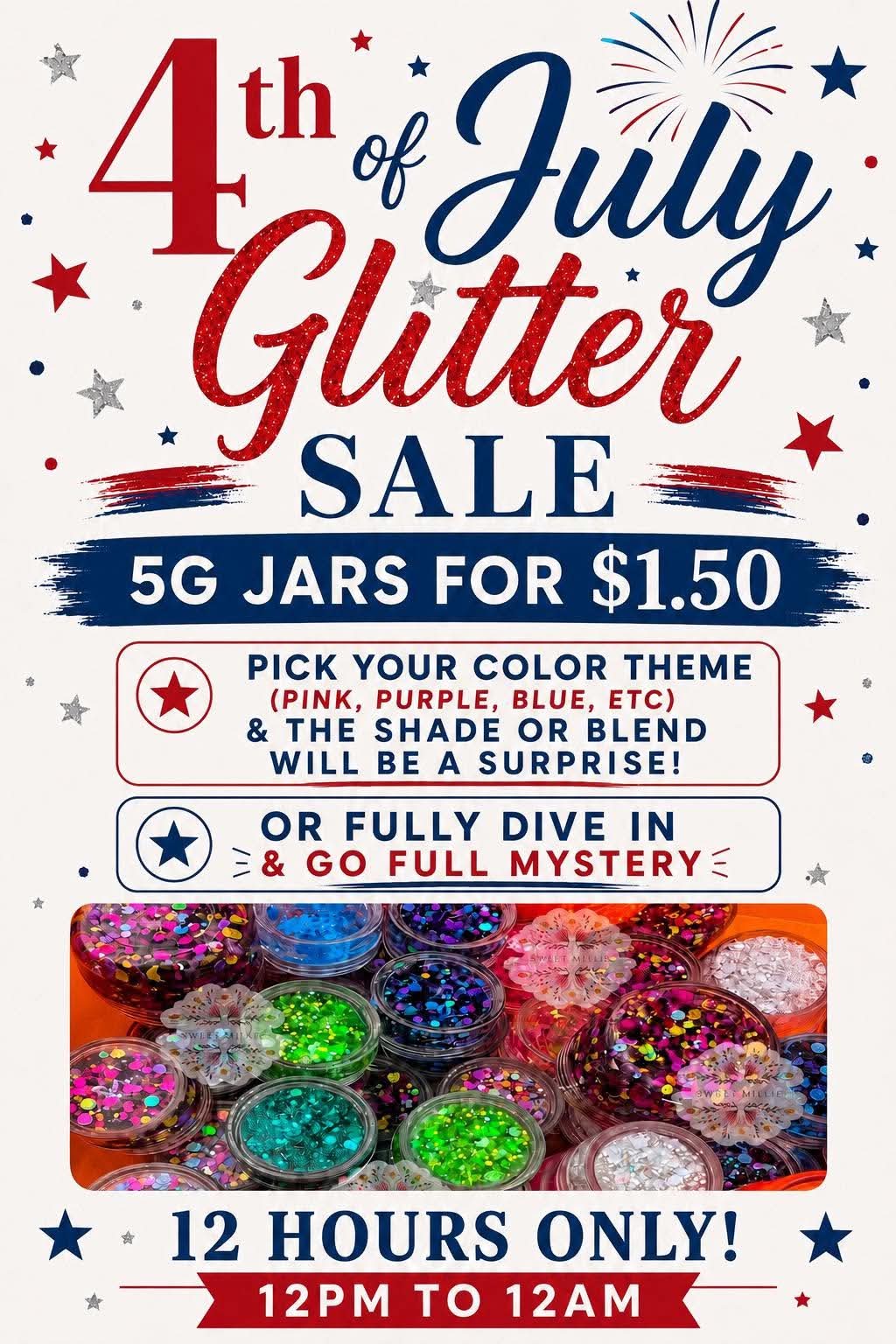 $1.50 5g Jars