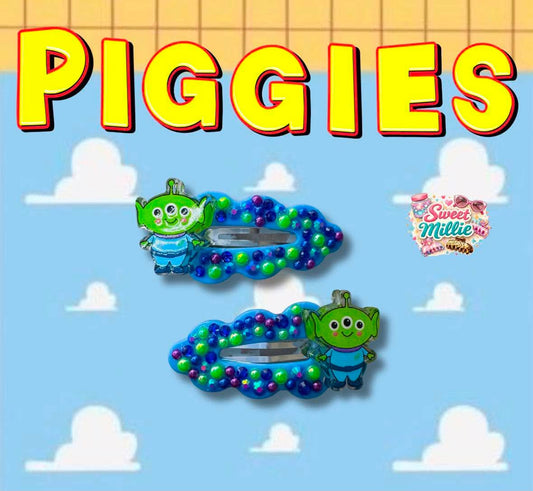 Hair Clip Piggies