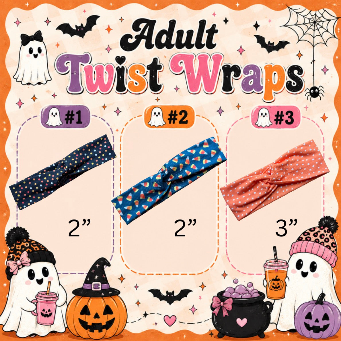 Adult Twist Wraps