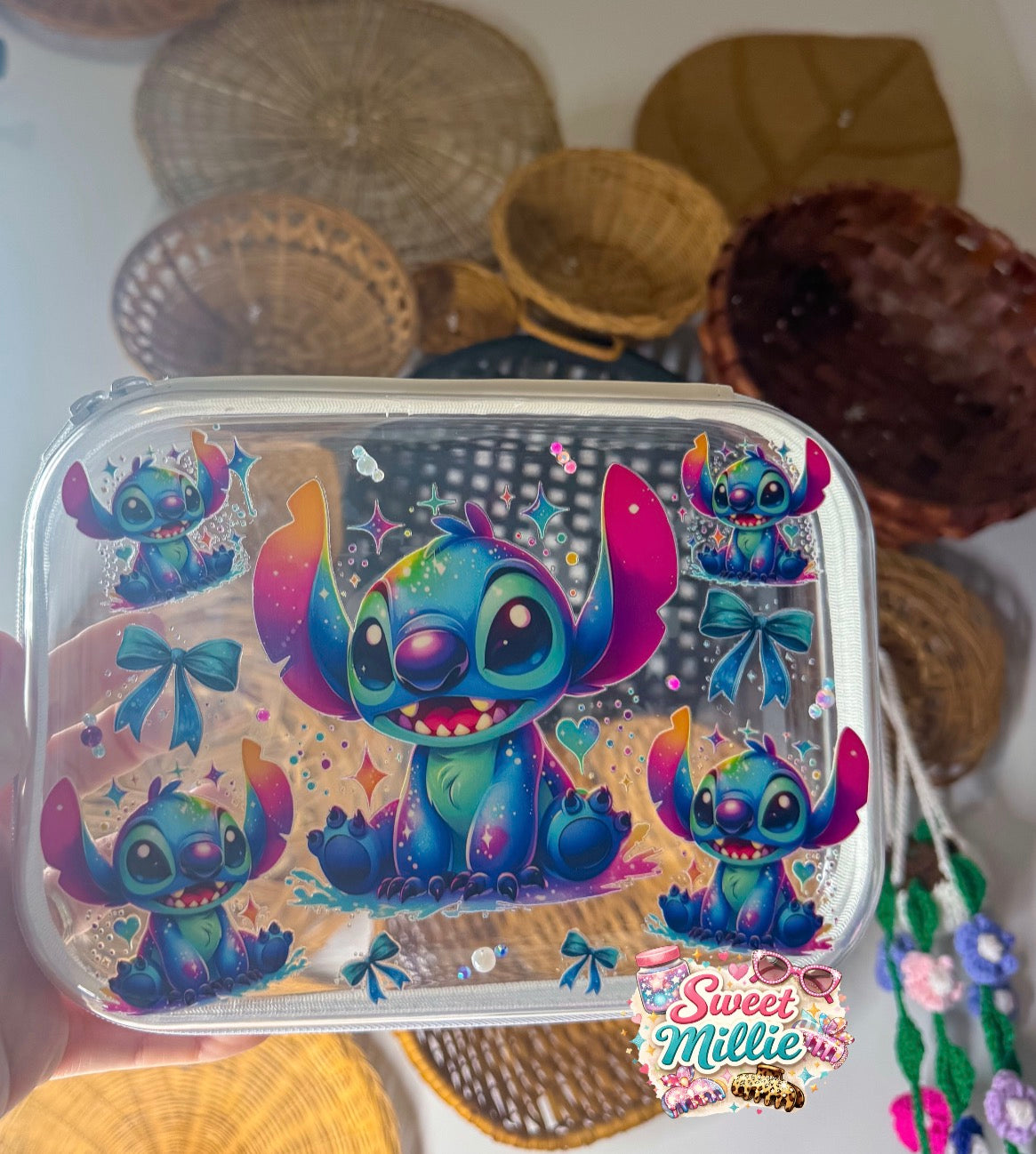 Custom Zipper Pouch Accessories Holder
