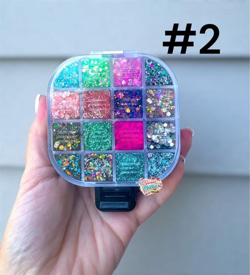 RTS Glitter Gel Palette