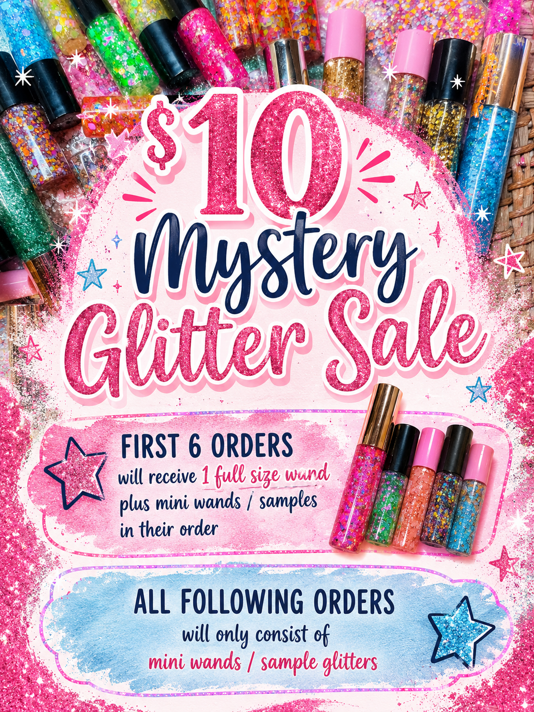 $10 Mystery Wands/Samples