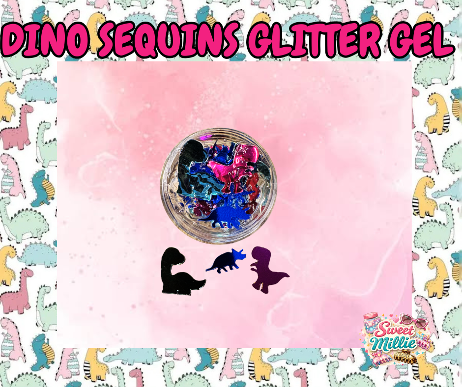 Dino Sequins Gel