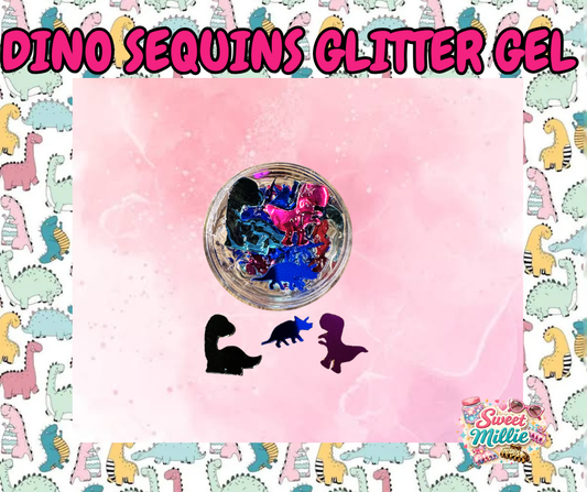 Dino Sequins Gel