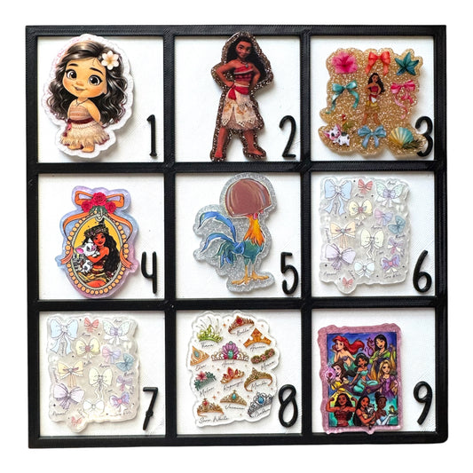 Moana & Princess Acrylics