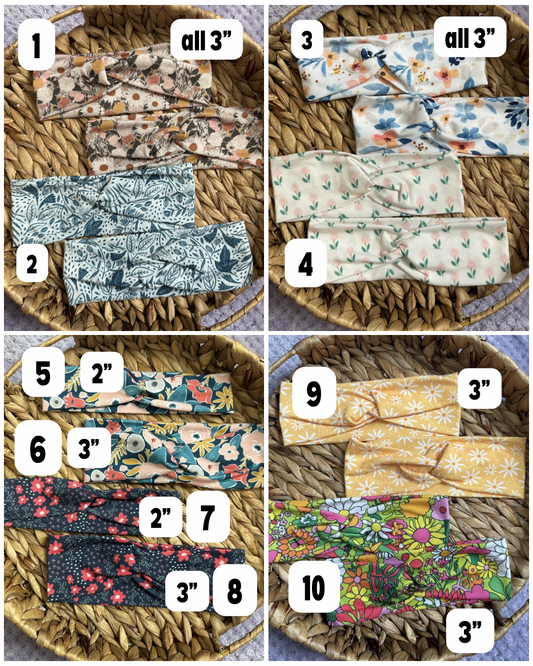 2” & 3” Mama Twist Wraps