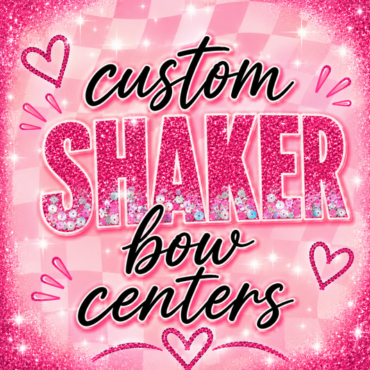 Custom Shaker Bow Centers