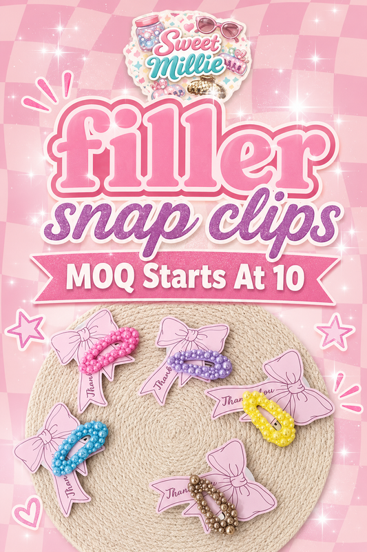 Small Businesses ONLY - Filler Snap Clips